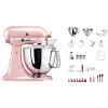 KitchenAid Swiss Anniversary Set KSM200 Silk Pink – Robot De Cuisine de garantie authentique 7