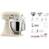 KitchenAid Swiss Anniversary Set KSM200 Fresh Linen – Robot De Cuisine Authentic Original licence 13