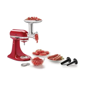 KitchenAid Accessoire Hachoir à Viande En Métal Pour Robot Artisan – 5ksmmga – … fashioniable 6