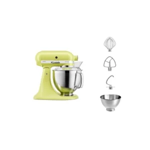 grossiste en ligne KitchenAid 5KSM185PSEKG Robot Pâtissier 300W 4.8L 240V 220RPM Acier Inoxydable M… 7