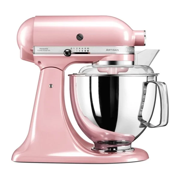 KitchenAid Robot Pâtissier Rose Romantique 300W 4,8L 5KSM175PSESP magasin en ligne france 1