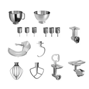 prix de gros KitchenAid KSM 150 Jubiläums-Set Noir – Robot De Cuisine 7