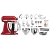 Boutique officielle KitchenAid KSM 175 Nadia Damaso`s Set Rouge – Robot De Cuisine 13