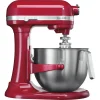 vente chaude KitchenAid Robot Multifonction De 6,9L Avec Bol Relevable 500W Rouge Empire Argen… 7