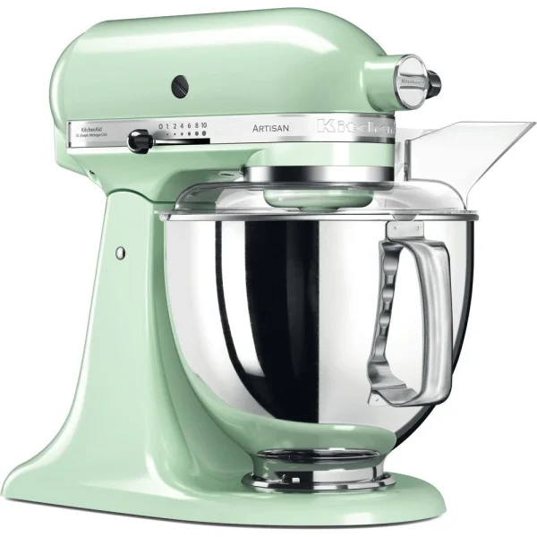 KitchenAid Robot Multifonction De 4,8L 300W Macaron Pistache Argent haute qualité 1