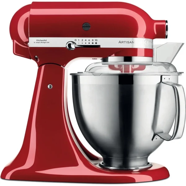 guranteed de qualité KitchenAid Robot Multifonction à Tête Inclinable De 4,8L 300W Rouge Empire Arge… 1