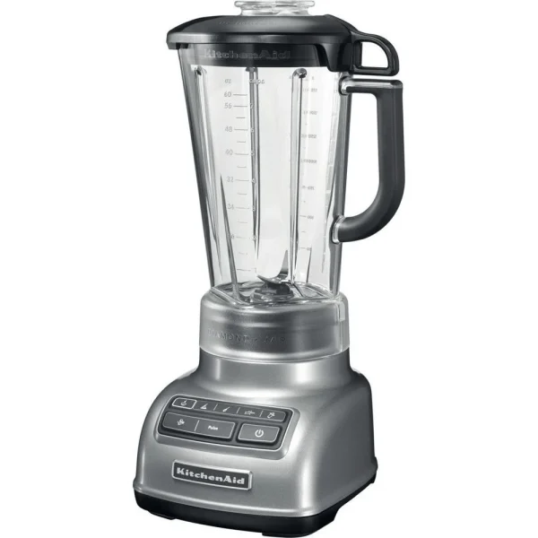 KitchenAid Blender Mixeur électrique De 1,75L 550W Gris Argent livraison la plus rapide 1