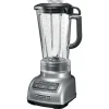 Livraison rapide KitchenAid Blender Mixeur électrique De 1,75L 550W Gris Argent 5