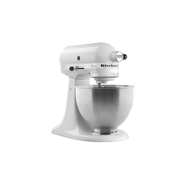 outlet soldes KitchenAid Classic Mini – 5KSM3310X – Blanc 1