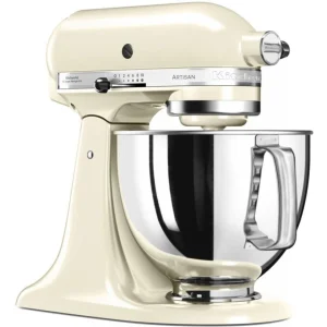 KitchenAid Artisan Robot Pâtissier 4.8 Litres – Crème + Livre De Recette Réductions 12