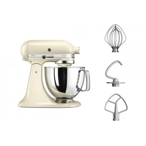 KitchenAid Artisan Robot Pâtissier 4.8 Litres – Crème + Livre De Recette Réductions 14