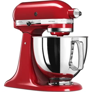 ﻿soldes KitchenAid Artisan Robot Pâtissier 4.8 Litres 5KSM125 – Rouge Empire + Livre De … 12