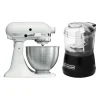 vente pas cher en ligne KitchenAid Robot Pâtissier à Tête Inclinable 4.3 Litres – Blanc + Hachoir Kitc… 17