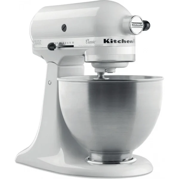 KitchenAid Classic Robot Pâtissier 4.3 Litres – Blanc Mat magasin solde 3