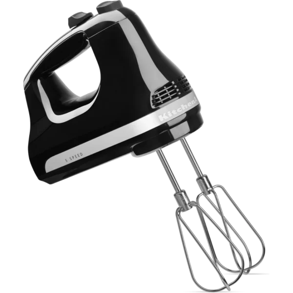 aux meilleurs prix KitchenAid Batteur 5 Vitesses-Noir Onyx, Corps: Plastic 1