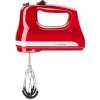 Batteur à Main électrique 6 Vitesses 60 W Rouge Empire 5KHM6118EER Kitchenaid magasin en ligne france 5