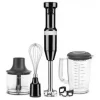 qualité supérieure KitchenAid KITCHEN AID 5KHBV83EOB – Mixeur Plongeant Compact Avec Fil 180W – Axe Mélangeur Amovible Avec Lame En Acier Inoxydable – Noir Onyx 5