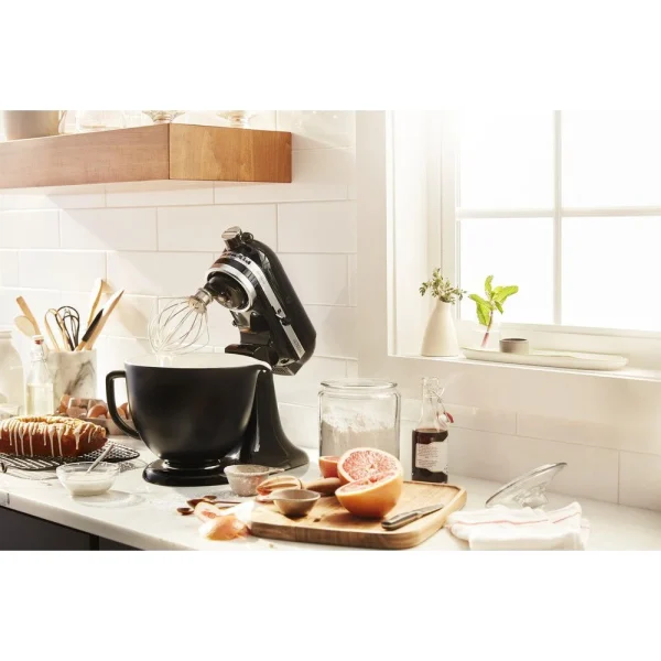 KitchenAid Robot Pâtissier ARTISAN Multifonction 5KSM175PSEOB Noir Onyx soldes pas cher 5