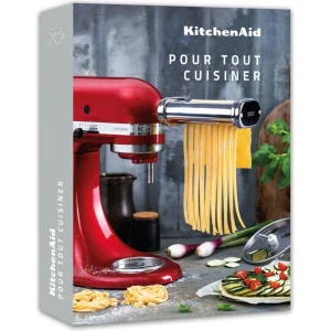 mode pas chere KitchenAid Artisan Robot Pâtissier 4.8 Litres – Crème + Livre De Recettes Pour … 24