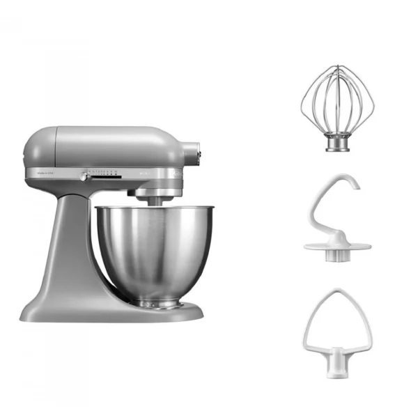 Service Clients Dédié KitchenAid Mini Robot Pâtissier 3.3 Litres – Gris Graphite 6