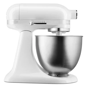 outlet soldes KitchenAid Classic Mini – 5KSM3310X – Blanc 12