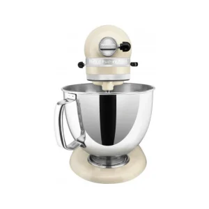 KitchenAid Robot Culinaire Robot Pâtissier Multifonction Artisan 4,8 L Crème vente pas cher en ligne 7