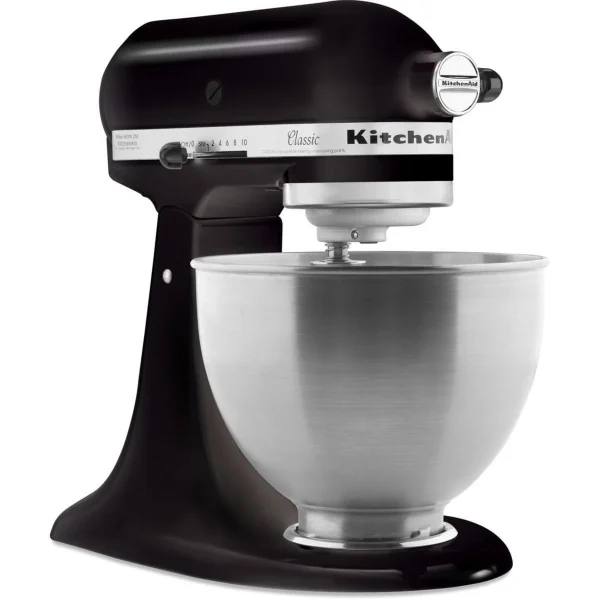 Kitchenaid Classic 5K45SSEOB Robot Pâtissier – Noir ﻿soldes 1