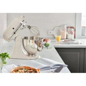 prix abordable KitchenAid Robot Pâtissier 5KSM125EMH Robot Pâtissier Milkshake Mat 4.8L 6