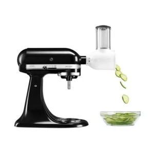 grande qualité KitchenAid Robot Pâtissier Artisan 5KSM125EOB + 5KSMVSA 6