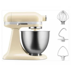 KitchenAid Robot Pâtissier Mini 3,3L – Crème Pas Cher soldes France 13