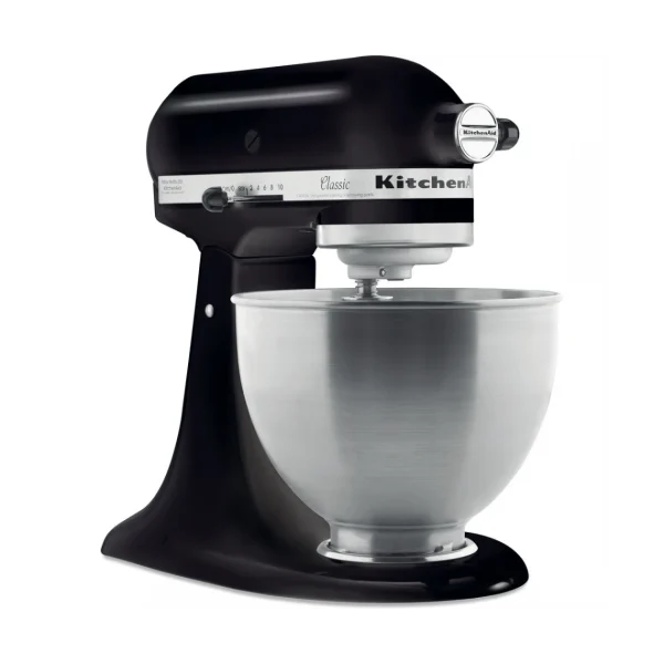 KitchenAid Robot Pâtissier 4,3L – Classic 5K45SS – Noir Réglisse + Accessoire R… magasin 3