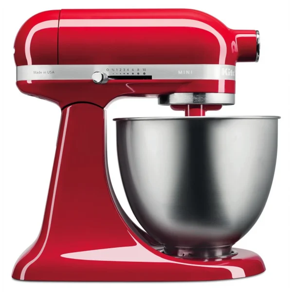 grande qualité KitchenAid Robot Pâtissier Artisan Mini 3,3L Rouge Empire 1