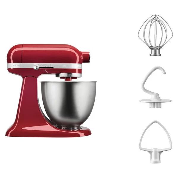 grande qualité KitchenAid Robot Pâtissier Artisan Mini 3,3L Rouge Empire 3