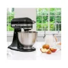 Authentic Original licence KitchenAid Robot Multifonction De 4,3L 275W Noir Argent 19